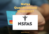 Nsfas Qualifications 2026/2027