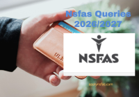 Nsfas Queries 2026/2027