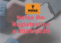 Nsfas Re-Registrations 2024