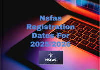 Nsfas Registration Dates For 2025