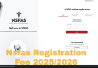 Nsfas Registration Fee 2025