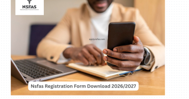 Nsfas Registration Form Download 2026/2027