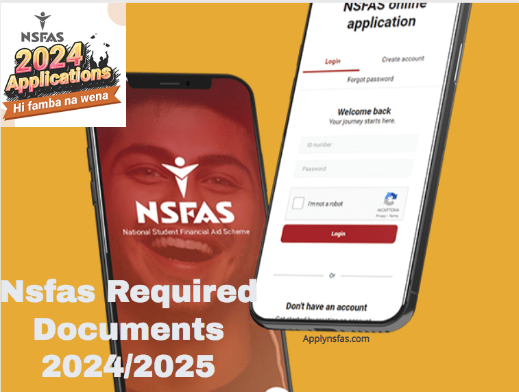 Nsfas Required Documents 2024/2025 Nsfas Online Application 2024