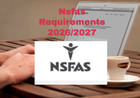 Nsfas Requirements 2026/2027