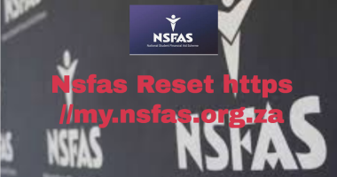 Nsfas Account Reset