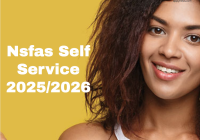 Nsfas Self Service 2025