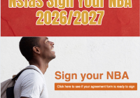 Nsfas Sign Your NBA 2026:2027