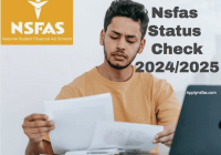 Nsfas Application Status Check 2024