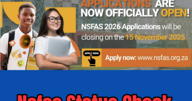 Nsfas Status Check 2026/2027
