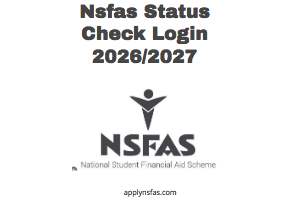 Nsfas Status Check Login 2026/2027