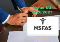 Nsfas UJ 2026/2027
