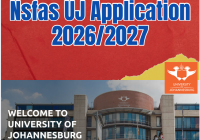 Nsfas UJ Application 2026:2027