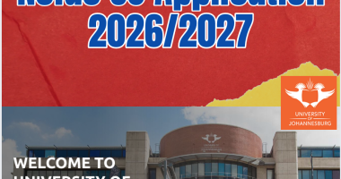 Nsfas UJ Application 2026:2027