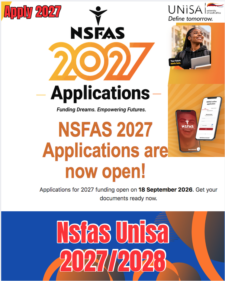 Nsfas Unisa 2027/2028