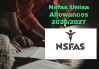 Nsfas Unisa Allowances 2026/2027
