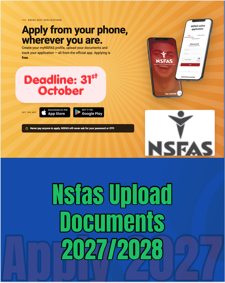 Nsfas Upload Documents 2027/2028