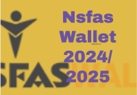 Nsfas Online Wallet 2024