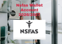 Nsfas Wallet Account 2026/2027