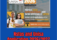 Nsfas and Unisa Application 2026/2027