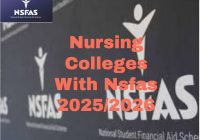 Nursing Colleges With Nsfas 2025