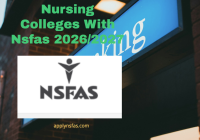 Nursing Colleges With Nsfas 2026/2027