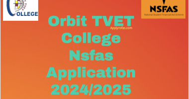 Orbit TVET College Nsfas Application 2024