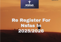 Re Register For Nsfas