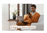 Re Register For Nsfas In 2026/2027
