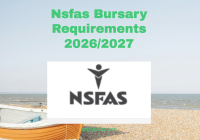 Nsfas Bursary Requirements 2026/2027
