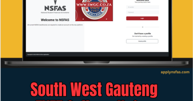 South West Gauteng TVET College Nsfas Application 2026:2027