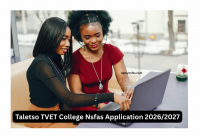 Taletso TVET College Nsfas Application 2026/2027