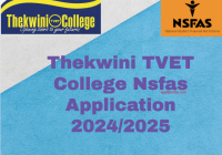 Thekwini TVET College Nsfas Application 2024