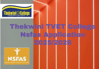 Thekwini TVET College Nsfas Application 2025