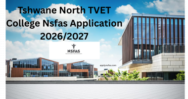 Tshwane North TVET College Nsfas Application 2026:2027