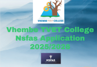 Vhembe TVET College Nsfas Application 2025