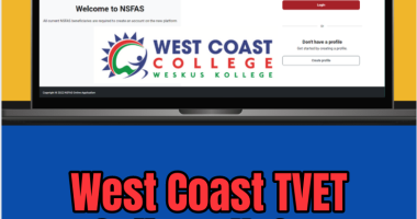 West Coast TVET College Nsfas Application 2026/2027
