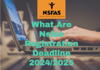 Nsfas Registration Deadline 2024