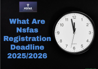 Nsfas Registration Deadline 2025
