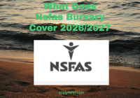 What Does Nsfas Bursary Cover 2026/2027