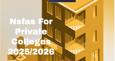 Nsfas Cover For Unisa Students Accommodation 2025