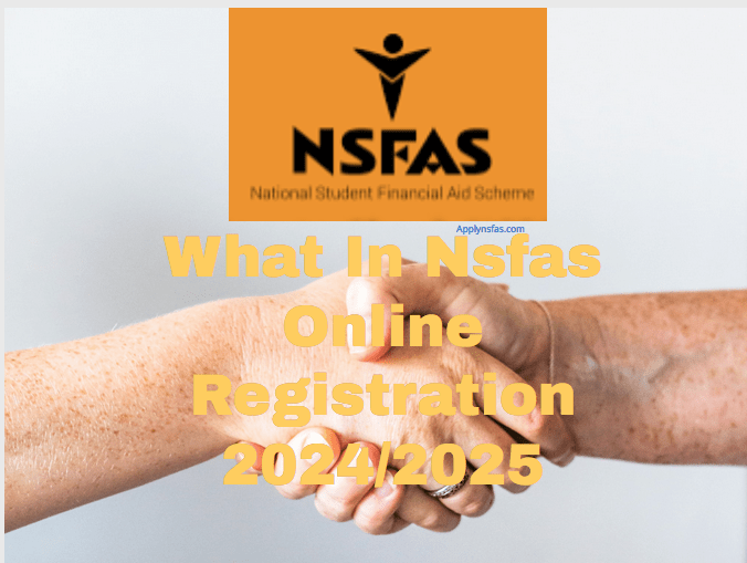 What In Nsfas Online Registration 2024/2025