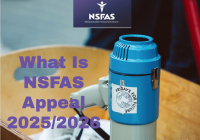 NSFAS Application for Appeal  2025