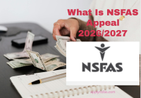 What Is NSFAS Appeal 2026/2027