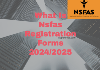 Nsfas Registration Forms 2024