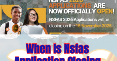When Is Nsfas Application Closing 2026/2027