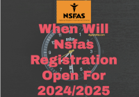 Will Nsfas Registration Open For 2024