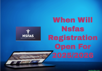 Will Nsfas Registration Open For 2025