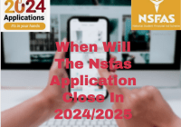The Nsfas Application Close In 2024