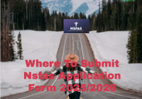 Submit Nsfas Online Application Form 2025