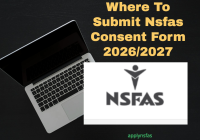 Where To Submit Nsfas Consent Form 2026/2027